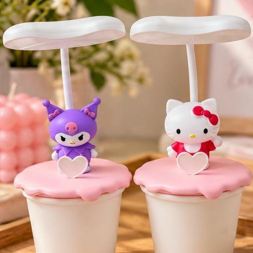 Cute White & Pink Character Table Lamp - Image 3
